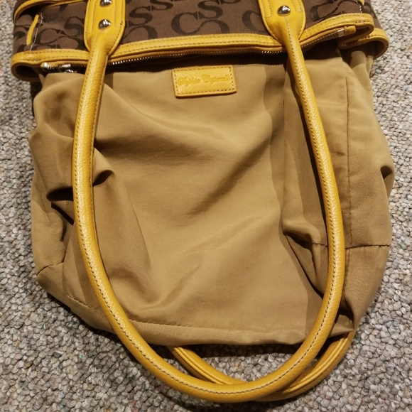 Sophia Caperelli Women's Large Signature Handbag w/Leather trim - Picture 14 of 14